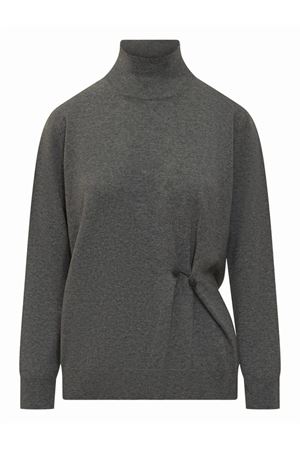 Grey wool, silk and cashmere blend sweater FABIANA FILIPPI | MAD215F058L5178185